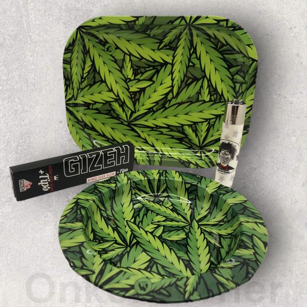 Green Leaf Smoker Set